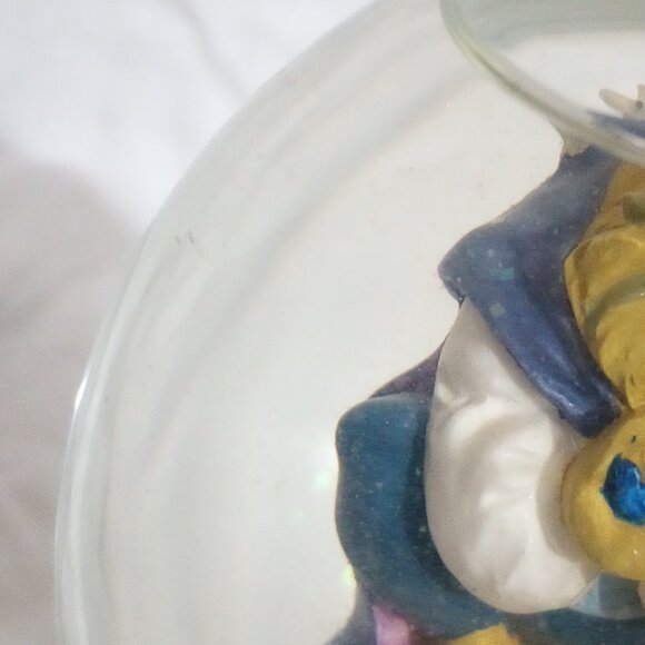 Vintage Schmid Disney's Beauty & the Beast Spinning Musical Snow Globe - Picture 9 of 9